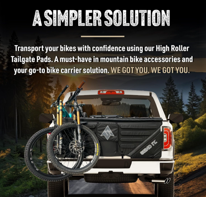 Introducing the Send It High Roller Tailgate Pad