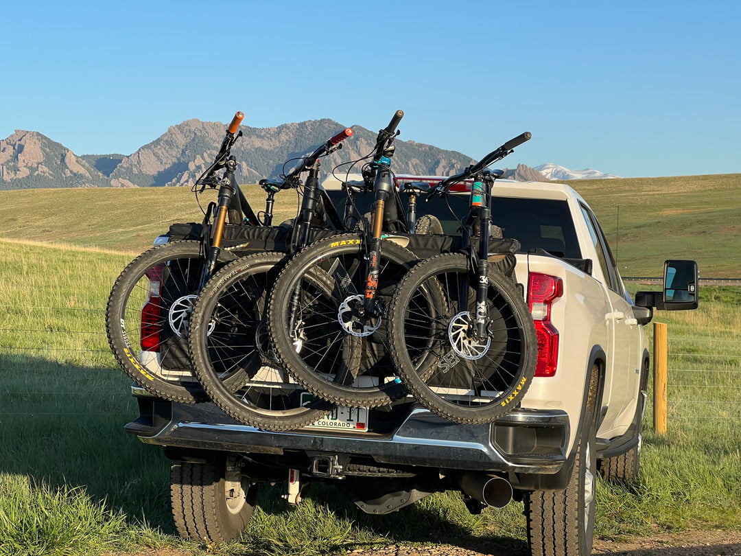 Does Your Bike Fit on the High Roller Tailgate Pad?