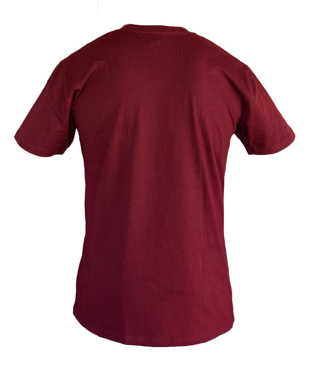 Image of the back of the mens Send It Inbound T-shirt without any decorations.